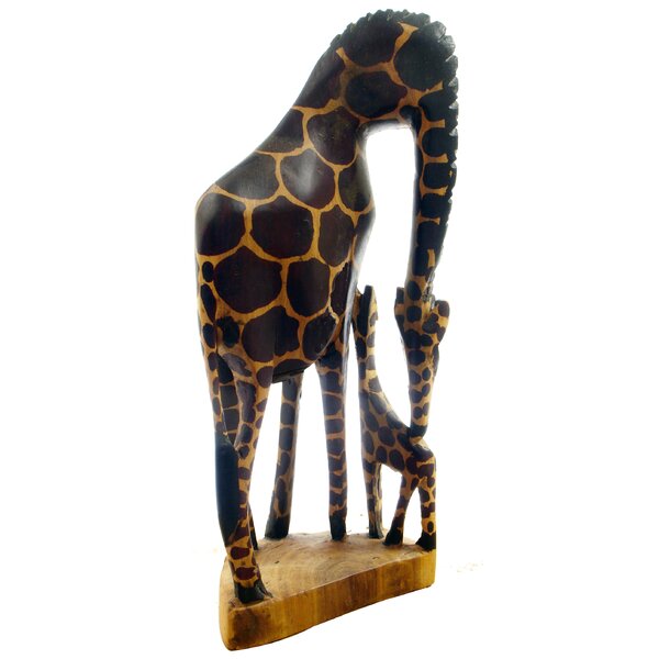 Hoboken Hand Carved Baby Giraffe | Wayfair